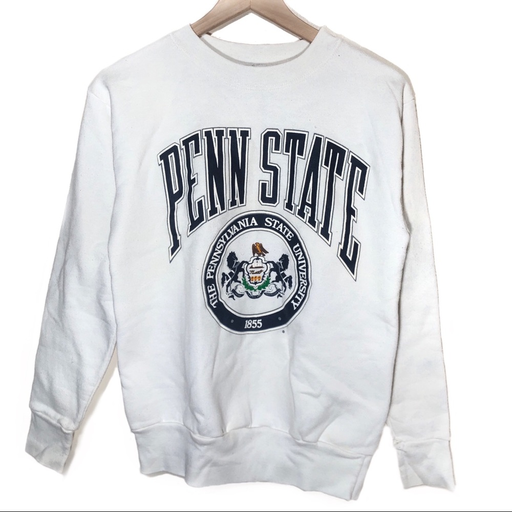 Vtg Penn State University Spellout Crewneck Size M